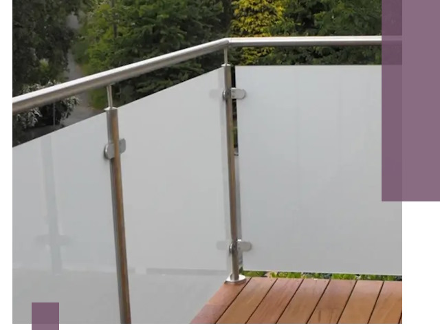 Алюминиевые парапеты для балконов и террас в Черняховске