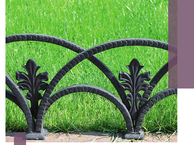 Декоративные металлические бордюры под ключ в Черняховске