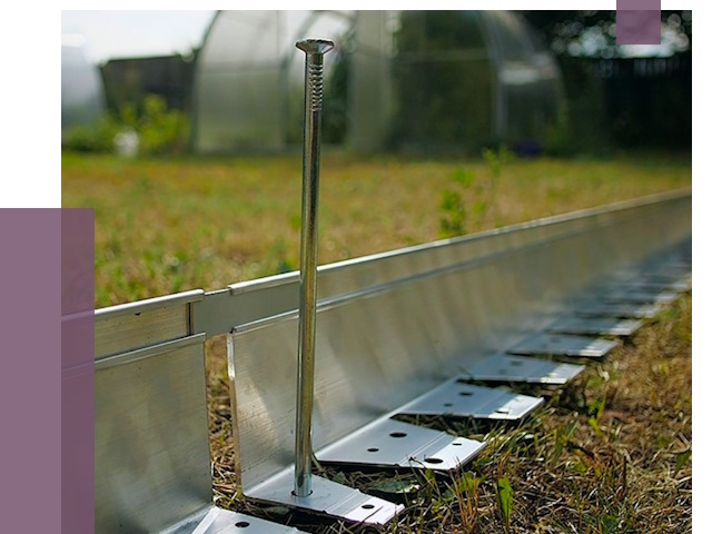 Металлические бордюры для газона в Черняховске от 4402 руб. | ПРОЛЁТ-Чрх