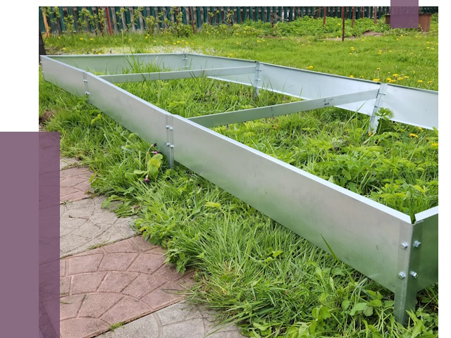 Металлические бордюры для грядок в Черняховске от 1834 руб. 