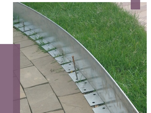 Металлические бордюры для тротуаров в Черняховске от 8908 руб.