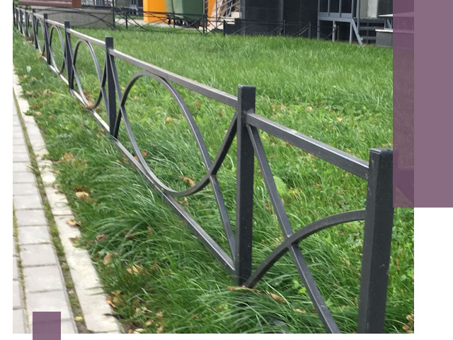 Газонные ограждения из металла в Черняховске — монтаж и продажа