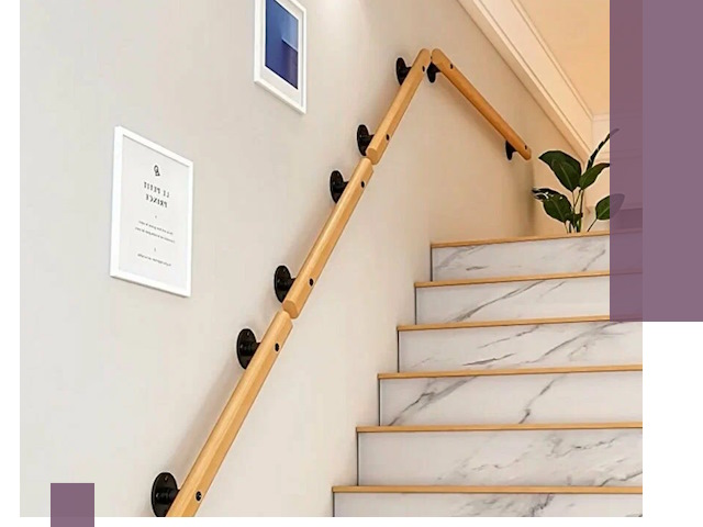 Поручни металлические и деревянные под ключ в Черняховске