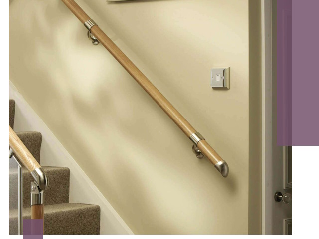 Монтаж пристенных поручней профессионально в Черняховске