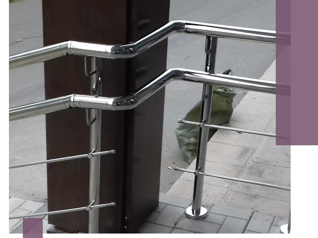 Монтаж поручней из нержавеющей стали в Черняховске качественно и быстро